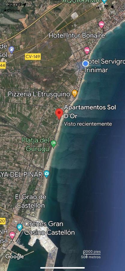 Apartamento Frente Al Mar Benicàssim Eksteriør bilde